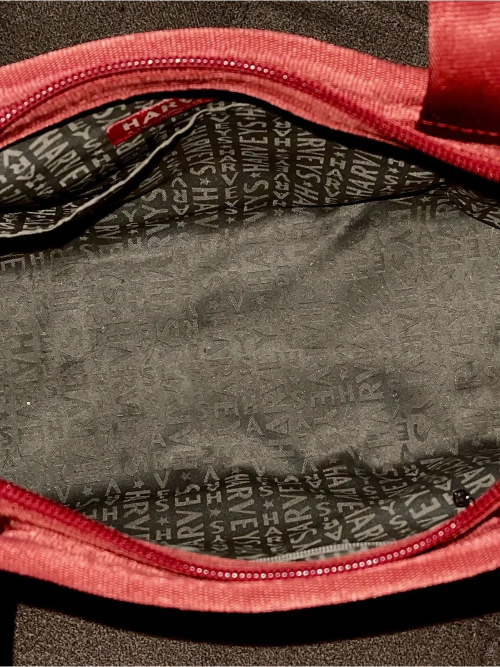 Harvey’s Original Seatbelt Bags Burgundy Red Tote & Mini Purse  Red